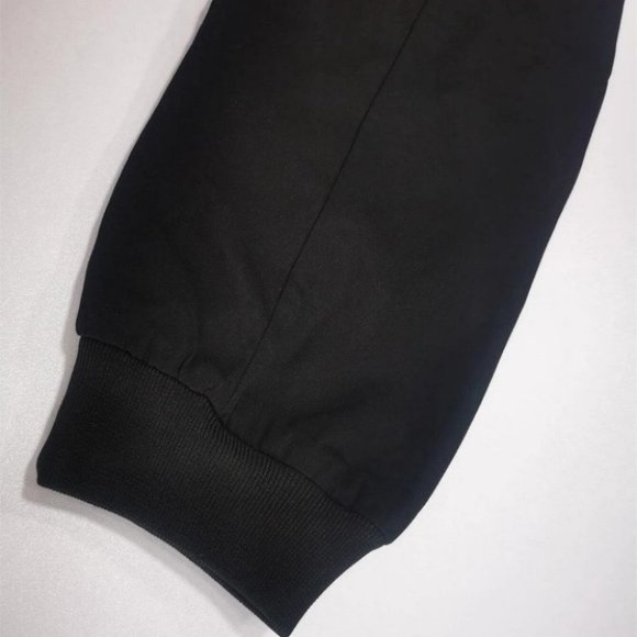 Black Mens Bomber Jacket - Picture 5 of 8